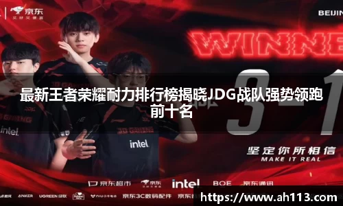最新王者荣耀耐力排行榜揭晓JDG战队强势领跑前十名